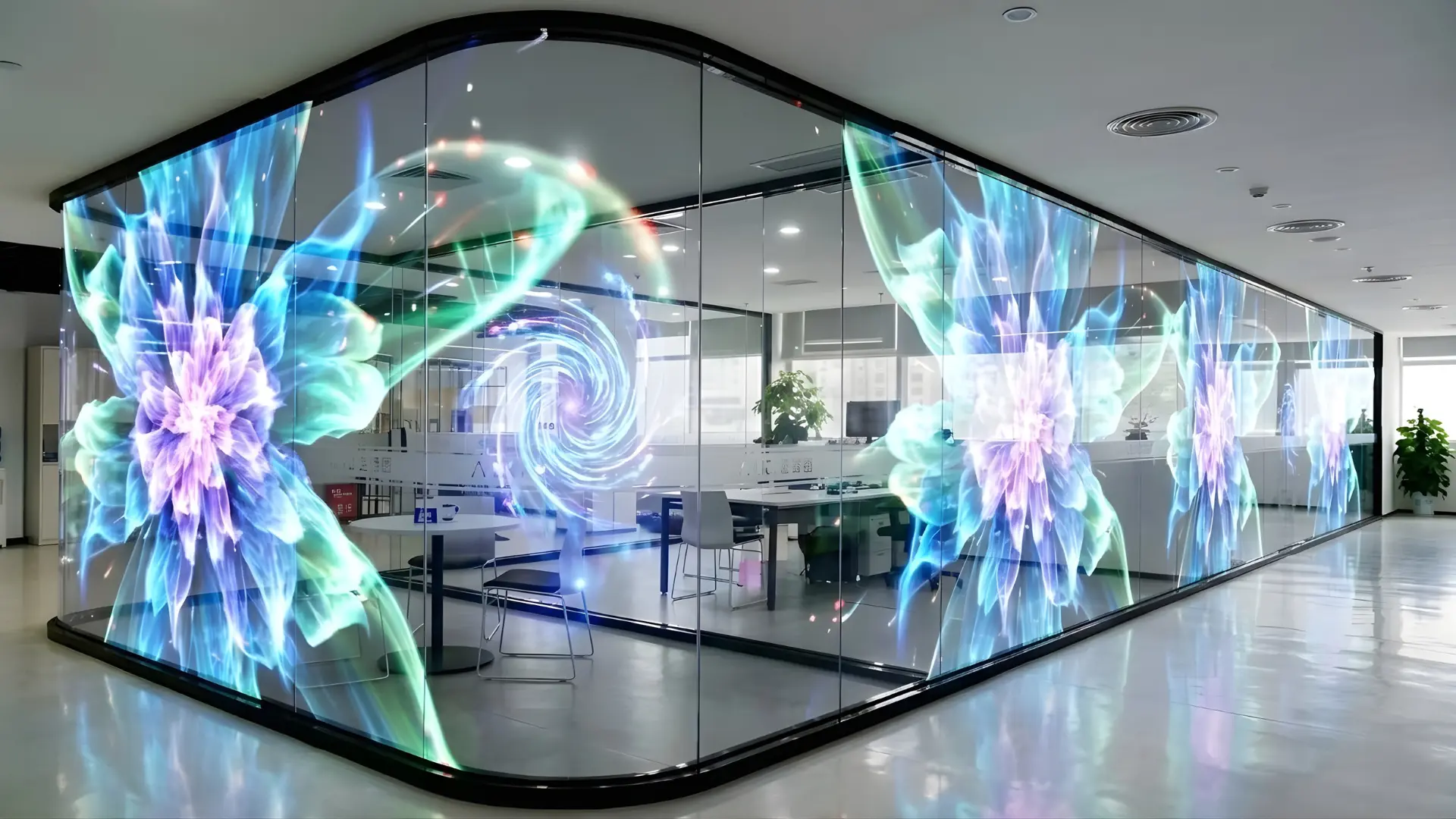 Transparent LED