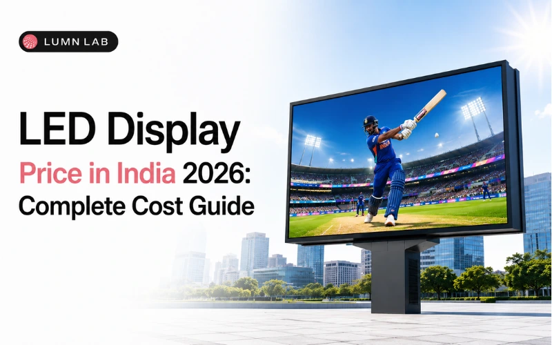 LED Display Price in India 2026: Complete Cost Guide