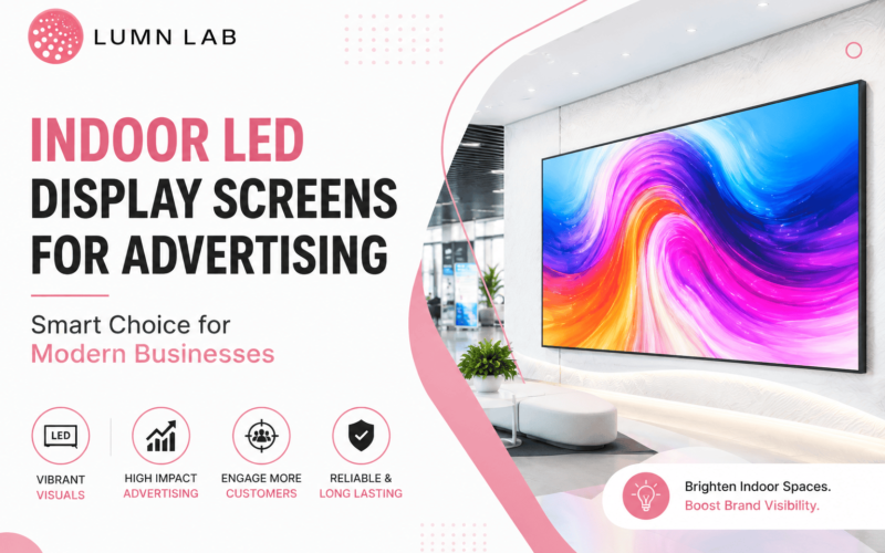 Indoor LED Display for Advertising: A Smart Choice for Modern Businesses