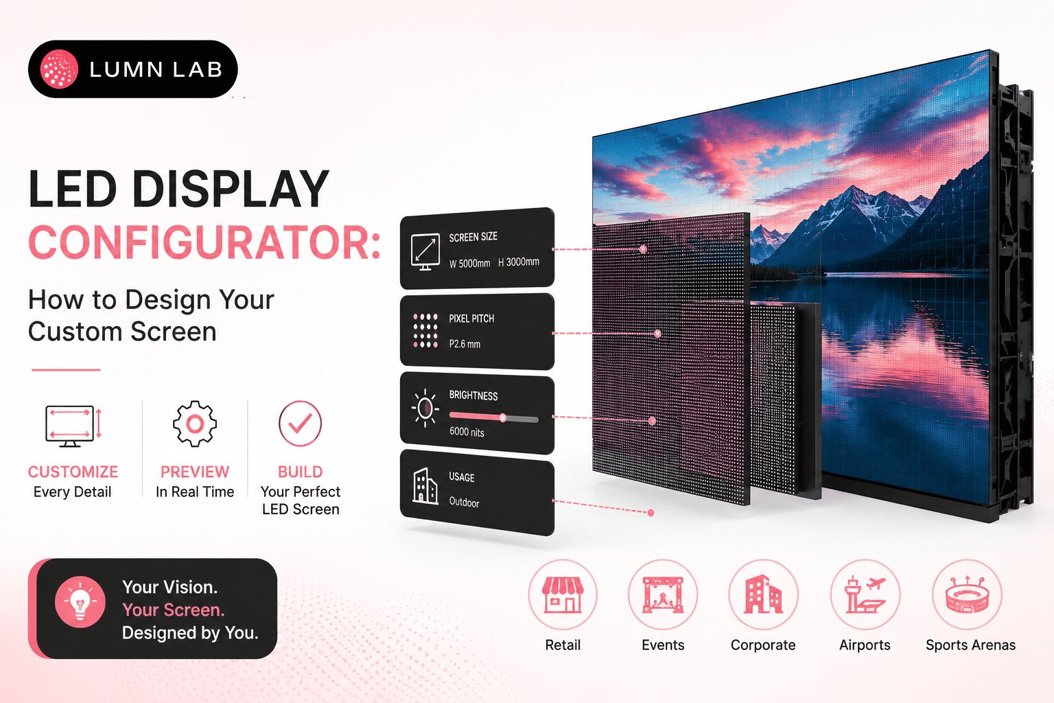LED Display Configurator: How to Design Your Custom Screen