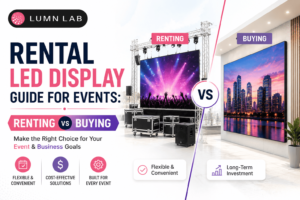 Rental LED Display Guide for Events: Renting vs Buying