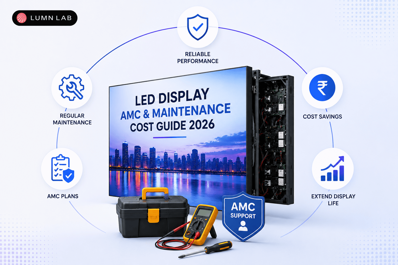 LED Display AMC & Maintenance Cost Guide 2026